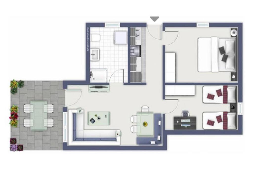 Jacobihof Haus 6 Wohnung 02 Dahme  Luaran gambar